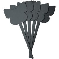 VERMES - SET 5 ETICHETTE A FORMA DI FARFALLA CON PENNARELLO A GESSO LIQUIDO