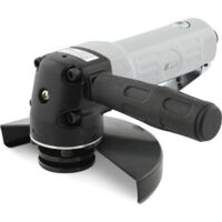 ABAC Smerigliatrice Angolare Pneumatica G-20, Smerigliatrice per Dischi da 125mm, 2 Chiavi, Inclusi Chiave Esagonale, Occhiali Protettivi, Attacco con Raccordo Universale