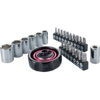 CRAFTSMAN Set di chiavi a bussola con cricchetto palmare, SAE/Metric, attacco 1/4", 26 pezzi (CMMT12004)
