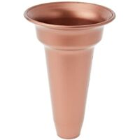 Largo Vaso Cimitero Stretto Mis. 4 H.17 Bordo Largo