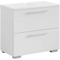 Schildmeyer Carlos 148593 - Mobile base lavabo, bianco, 60,2 x 59,1 x 35 cm