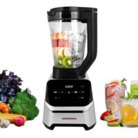 GASTROBACK Frullatore ad alte prestazioni da 2000 W - 2 litri di serbatoio in tritan, 40.000 UPM, 7 programmi (zuppa, frullati, cubetti di ghiaccio) - frullatore professionale per frullati, processore