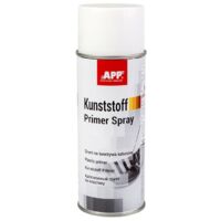 APP Kunststoff Plastic Primer Spray Aggrappante per Plastica Primer per Plastica - rinnova plastica Flessibile, ad asciugatura rapida Argento trasparente 400 ml