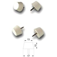 Paracolpi Per Sedile WC - Set Di 4 Pezzi, Bianco, Acquastilla - Foto 12