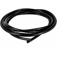 Ramair filtri VAC5MM-3M-BK - Tubo flessibile in silicone, colore: nero, 5 mm x 3 m