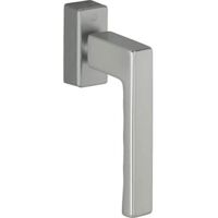 HOPPE 11736008, Maniglia per finestra effetto acciaio inox TOULON-Secu Forte, 90°, VK 32-42
