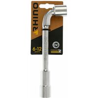 Rhino Clé tubulaire et à Pipe 17mm tubolari, Chiave per Tubo da 17 mm, Diametro, Impronta 6/12 esagonali, Realizzata in Acciaio (Cromo vanadio), Garanzia a Vita, Disponibile in Varie Misure, NC