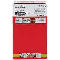 Tasselli Fischer UX 6x35 Mm - 100 Pezzi Per Muri Pieni, Forati E Cartongesso - Foto 10