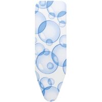 Brabantia Perfectflow Fodera con Mollettone 3D Textile, 124x38 cm, Bubbles
