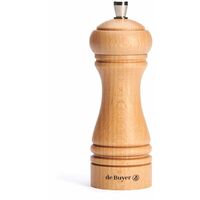 Marlux 245 - Macinino da pepe in faggio naturale e macina in acciaio, 14 cm, colore chiaro
