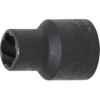 Bussola esagonale / cacciavite con profilo elicoidale 12,5 mm (1/2") 11 mm