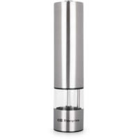 Orbegozo macinapepe e sale eleganza - alta precisione regolabile - involucro in acciaio inox ---lux dosaggio ottimale - maneggevolezza con una sola mano - funziona con batterie - stile e funzionalit