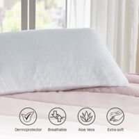 Federa Cuscino Pikolin Home In Spugna Di Cotone – Anallergica E Impermeabile Con Membrana Smartseal
