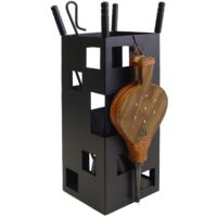 Imex el zorro 10046 - Camino gioco, quadrati (strumenti e soffietto in acciaio inossidabile 50 x 20 x 20 cm)