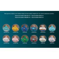 Copripiumino Pirates Soleil D'Ocre - Cotone 57 Fili/cm², 140x220 Cm, Verde - Foto 3