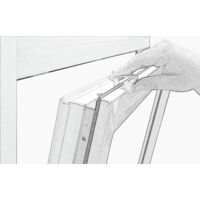 Veneziana Alluminio 95x220cm Argento - Oscurante Con Fissaggio A Morsetto Per Privacy E Luce - Foto 5