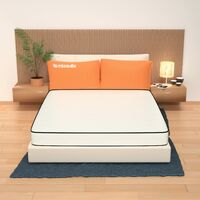 miasuite i sogni italiani Materasso Memory Matrimoniale 160x190, Alto 18 cm - 100% Made in Italy - Anallergico, Antibatterico, Antiacaro - Ortopedico, Dispositivo Medico Primavera H18