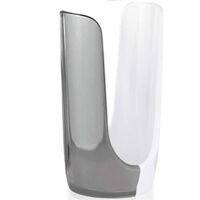 Guzzini Portabicchieri Bicolore Glam/Vintage, Grigio Cielo, 9.5 x 10.3 x h18.5 cm