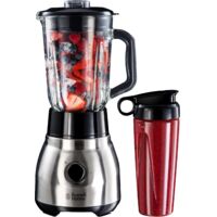 Frullatore A Immersione Russell Hobbs Rosso - 500W, Bicchiere Da 700ml, Senza BPA - Foto 2