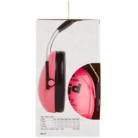 Cuffie Protettive 3M Peltor Kid H510Ak Per Bambini - Paraorecchie Rosa Regolabili SNR 27dB