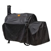 Oklahoma Joe's Highland Offset - Copertura per affumicatore, Colore: Nero