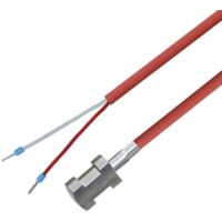 iOVEO 004AL02205 - PT1000 - Sonda a tubo con cavo in silicone, fissaggio fino a 200°C, 5 metri
