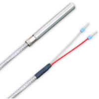 iOVEO 039HG02201 - PT1000 - Sonda per gas di fumo, sensore di temperatura fino a 400°C con cavo di collegamento fibra di vetro e sensore PT1000, 1 metro