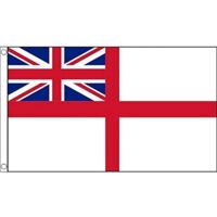 AZ FLAG Bandiera INSEGNA Bianca Britannica 150x90cm - Bandiera Royal Navy White Ensign - Regno Unito 90 x 150 cm