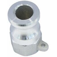 Dicsa ALA065 Camlock tipo A, in alluminio, maschio-femmina, BSP, 5,1 cm 1/2 x DN 65