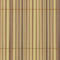 TENAX Colorado 1,00x5 m Naturale, Canniccio Sintetico a Canne Intere da 7mm, Schermante Frangivista in PVC per Giardino, Balcone e Terrazza