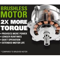 Trapano A Percussione Greenworks 24V - Batteria 4Ah, 10000 Giri/min, 2 Joule, Funzione 4in1 - Foto 10