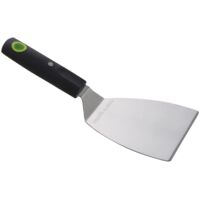 Cook'in garden - Spatola Bilanciata e Magnetica Corta - Inox e Manico Soft Touch - Accessorio Ideale per Barbecue e Plancha a Gas - Utensile da Cucina per Esterni