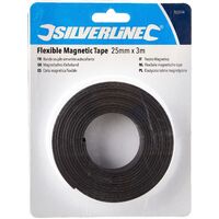 Silverline Tools - Nastro magnetico flessibile 703514, lungh. 3 m, largh. 25  mm