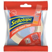 Sellotape 1447052 – Nastro biadesivo 25 mm x 33 m