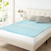 Zinus Cool Swirl, Topper Per Materasso 80x190 Cm - 14