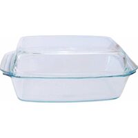 Bohemia Cristal 093/006/031 Ciotola con angoli, con coperchio alto, 2,8 l