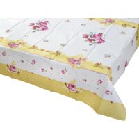 Talking Tables Pretty floreale copertura per tavolo, in microfibra, multicolore,