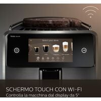 Phillips Saeco Xelsis Deluxe Macchina da Caffè Automatica - Wi-Fi  Integrato, 22 Bevande, Display Touch Intuitivo