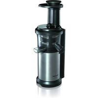 Panasonic MJ-L500 Slow Juicer Sistema di Estrazione, Senza Lame, Acciaio