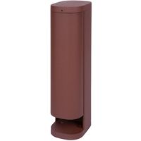BOLD 19455 VOLO Presa da giardino da esterno (colonna di prese) Colore ruggine (2x Schuko IP44 Torre di prese da esterno 3680 Watt 38,5 x 13,5 x 9,5cm Montaggio facile Imballo senza plastica)