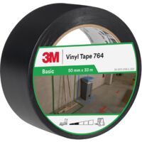 3M Nastro in vinile multiuso 764I nero, 50 mm x 33 m