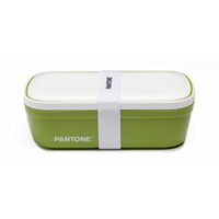 Pantone™ - Lunch Box, porta pranzo stile bento con divisorio interno.  Ideale per l'ufficio o