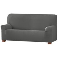 Eysa Italia Cora Copridivano Bielastico 4 Posti, Poliestere-Cotone, Grigio, 36x27x19 cm