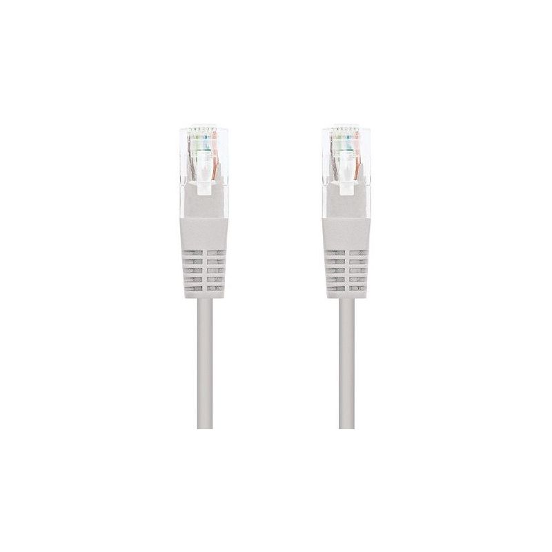 Cable de red UTP CAT6 0.50 M Gris