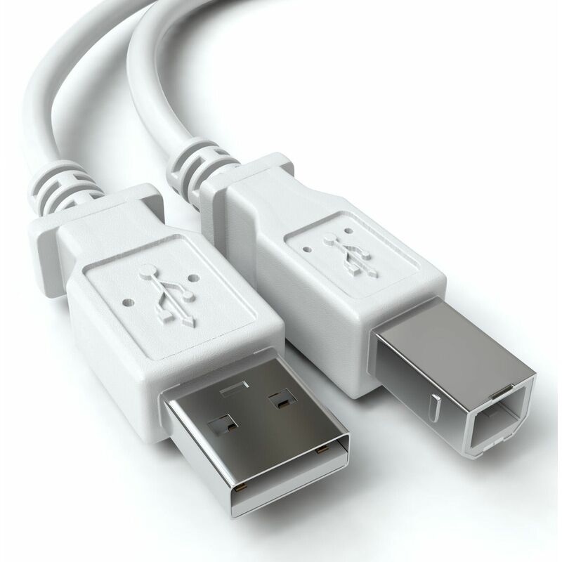 Nanocable Cable Impresora USB 2.0 Tipo A/B Macho/Macho 4.5m Beige