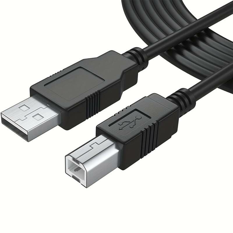 Cable USB 2.0 para impresora A/M-B/M 3 M Negro