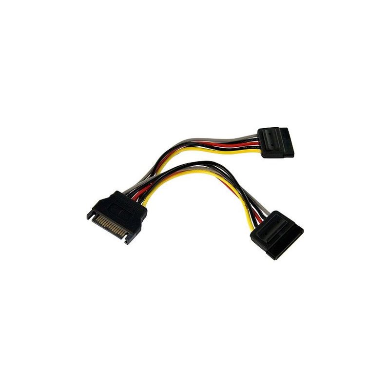 Cable Alimentacion Interno sata 2 de datos goobay 20 cm multicolor wentronic cak s37 2xsata 95114 pc yadaptador alimentacióndivisor 1x 2x 0.20