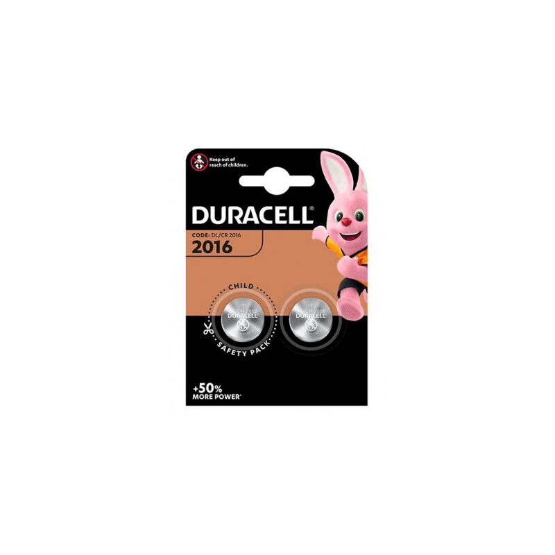 Duracell CR2016 Pila de Botón Litio