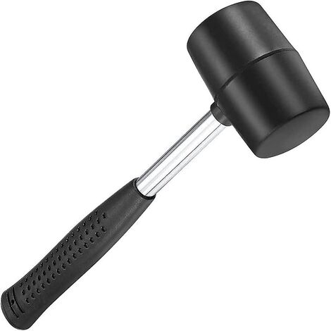 Mazo de goma Martillo de hule 750 gr Negro (1/5)