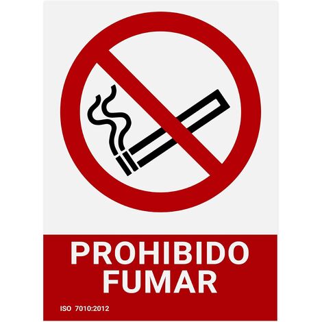 Señal Prohibido fumar 21x30 cm (1/5)